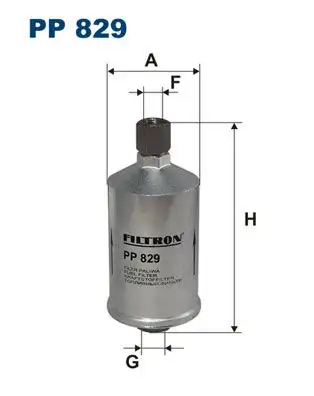 FILTRON PP829 Yakıt Filtresi resmi