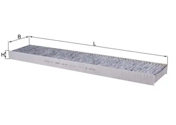 MAHLE LAK226 Polen Filtresi (Karbonlu) resmi