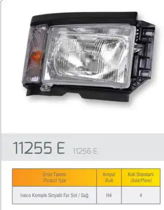 FARBA 11255D Ön Far (Sol) resmi