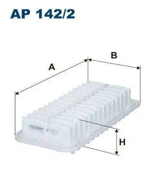 FILTRON AP142/2 Hava Filtresi 1780121030 resmi