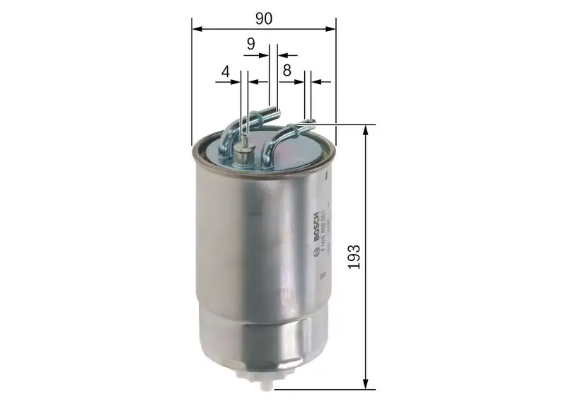 BOSCH F026402051 Yakıt Filtresi 813059 resmi