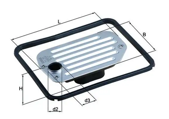 MAHLE HX85D Şanzıman Filtresi 01F325433 resmi