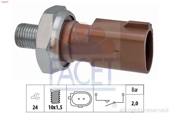 FACET 7.0217 Yağ Müşiri 03N919081 resmi