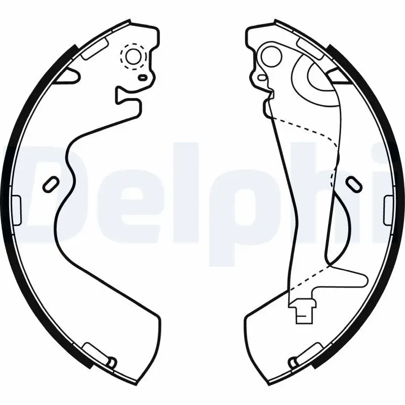 DELPHI LS1934 Arka Fren Balatası S2351601A resmi