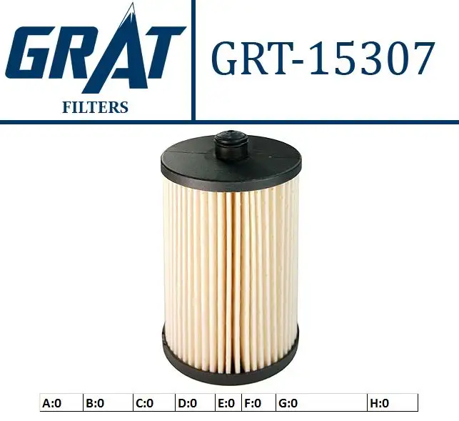 GRAT 15307 Yakıt Filtresi 2E0127159 resmi