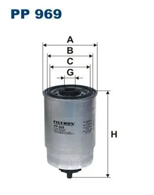 FILTRON PP969 Yakıt Filtresi ESR4686 resmi