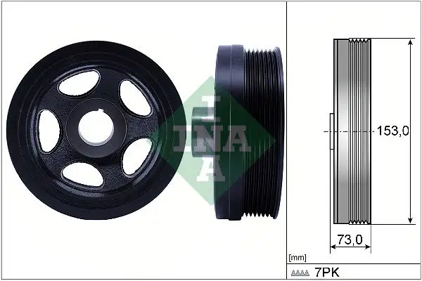 INA 544018310 Krank Kasnağı A6420300403 resmi