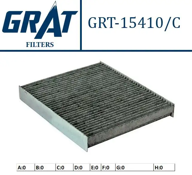 GRAT 15410C Polen Filtresi (Karbonlu) 6R0819653 resmi
