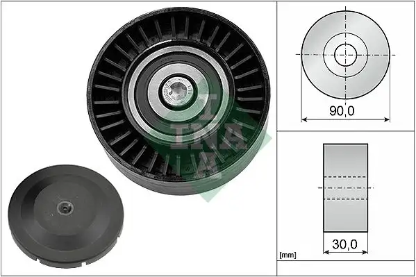INA 532051410 Alternatör Gergi Rulmanı 11287557851 resmi