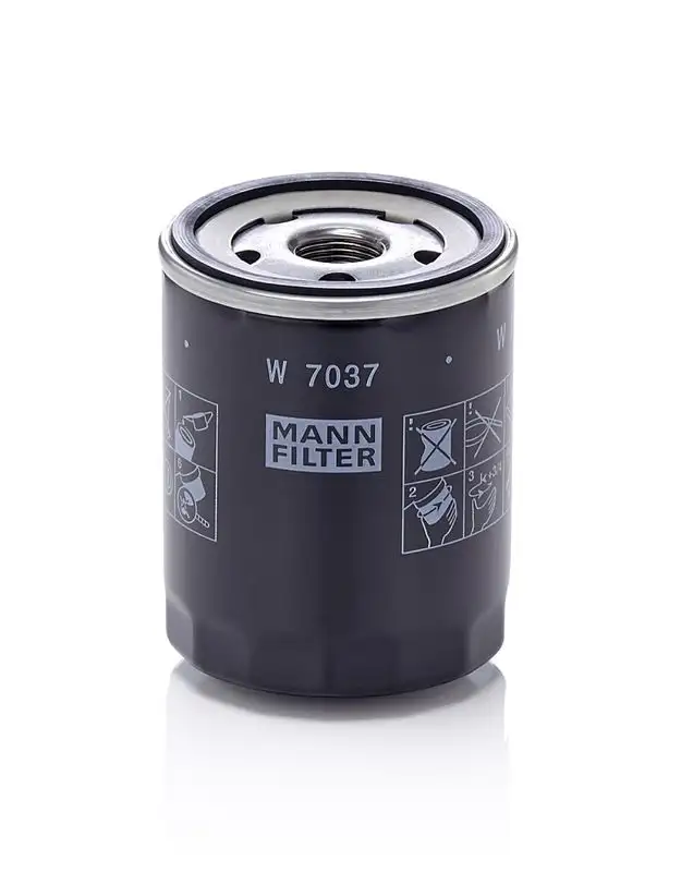 MANN W7037 Yağ Filtresi 15208AA110 resmi