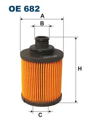 FILTRON OE682 Yağ Filtresi resmi