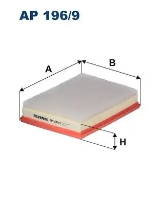 FILTRON AP196/9 Hava Filtresi 9813908880 resmi