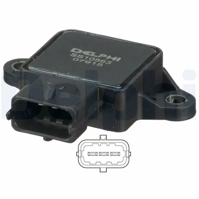 DELPHI SS10563-12B1 Gaz Kelebeği Sensörü resmi