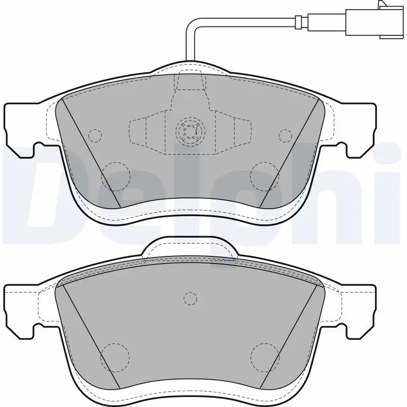 DELPHI LP3270 Ön Fren Balatası resmi