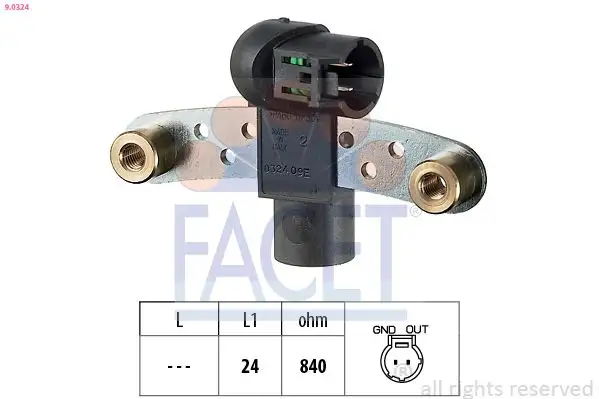 FACET 9.0324 Krank Sensörü 7700300992 resmi