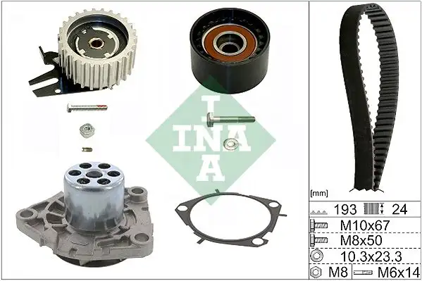INA 530056130 Triger Seti ve Devirdaim resmi