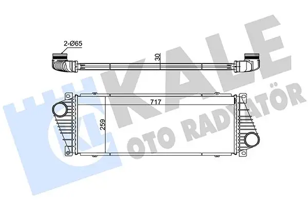 KALE 343200 Turbo Radyatörü resmi
