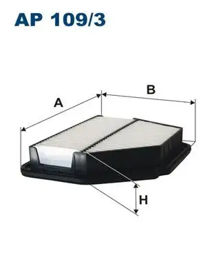 FILTRON AP109/3 Hava Filtresi 95316361 resmi