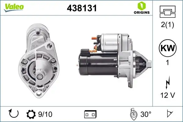 VALEO 438131 Marş Motoru resmi