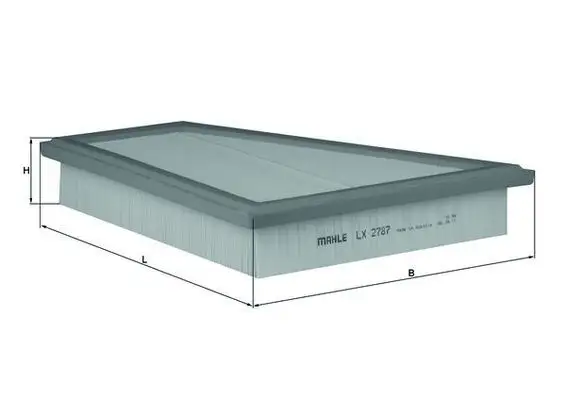 MAHLE LX2787 Hava Filtresi 13717582908 resmi