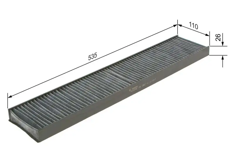 BOSCH 1987432328 Polen Filtresi (Karbonlu) resmi