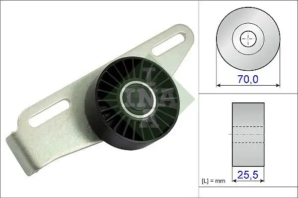INA 531086810 Alternatör Gergi Rulmanı 8200849831 resmi