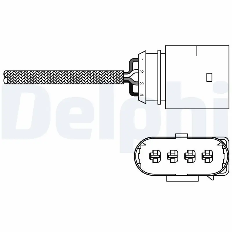 DELPHI ES20285-12B1 Oksijen Sensörü 06B906265B resmi