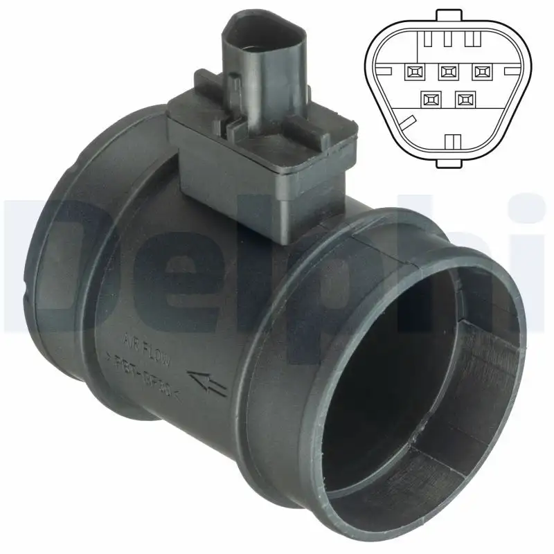DELPHI AF10398-12B1 Hava Debimetresi 836655 resmi