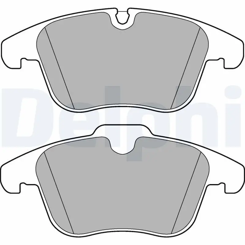 DELPHI LP3180 Ön Fren Balatası resmi