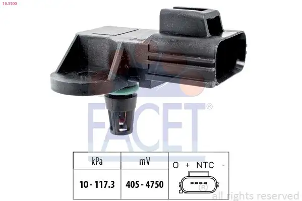 FACET 10.3100 MAP Sensörü resmi