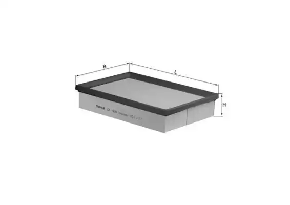 MAHLE LX1570 Hava Filtresi resmi