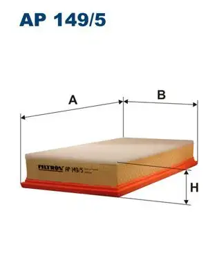 FILTRON AP149/5 Hava Filtresi 1J0129620A resmi
