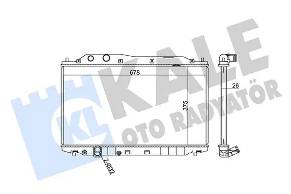 KALE 357200 Radyatör resmi