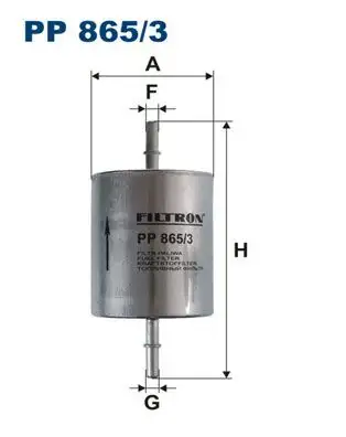 FILTRON PP865/3 Yakıt Filtresi 4103735 resmi