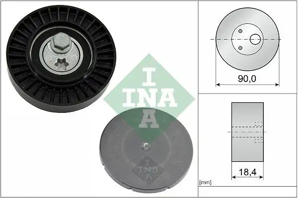 INA 531088010 Alternatör Gergi Rulmanı 059903315C resmi