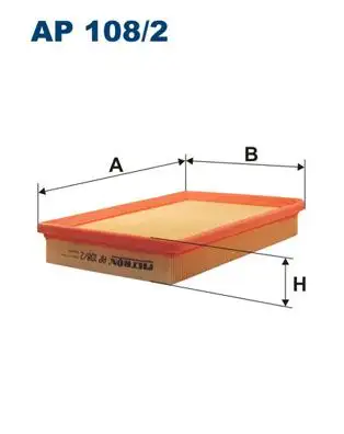 FILTRON AP108/2 Hava Filtresi 281132D001 resmi