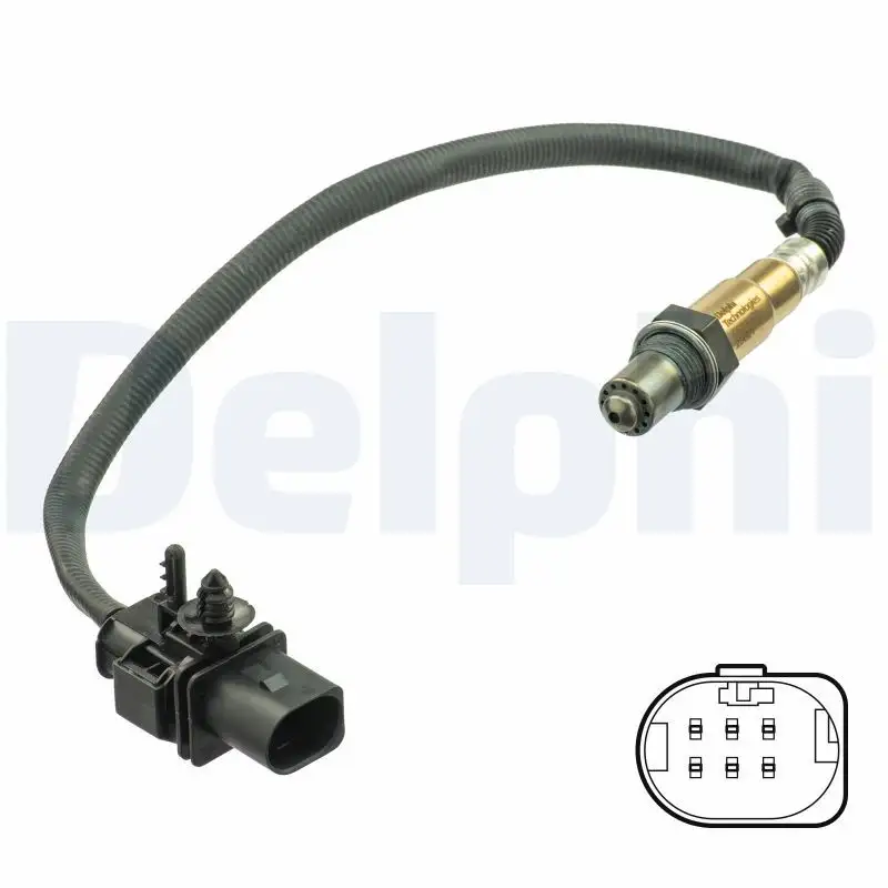 DELPHI ES21078-12B1 Oksijen Sensörü 226A47292R resmi