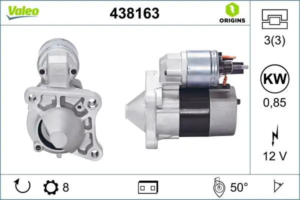 VALEO 438163 Marş Motoru resmi