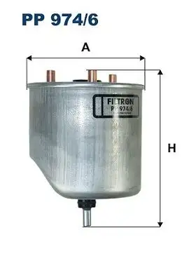 FILTRON PP974/6 Yakıt Filtresi resmi