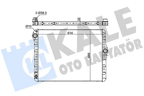 KALE 354235 Radyatör resmi