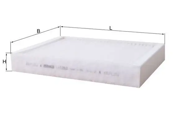 MAHLE LA1263 Polen Filtresi A0008351500 resmi