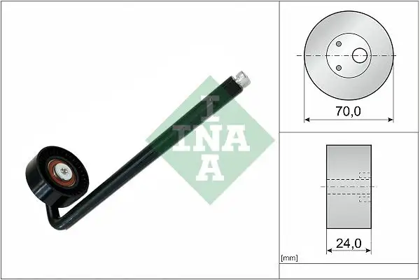 INA 531083610 Alternatör Gergi Rulmanı 047903306C resmi