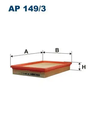 FILTRON AP149/3 Hava Filtresi 036198620 resmi