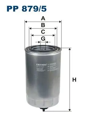 FILTRON PP879/5 Yakıt Filtresi resmi