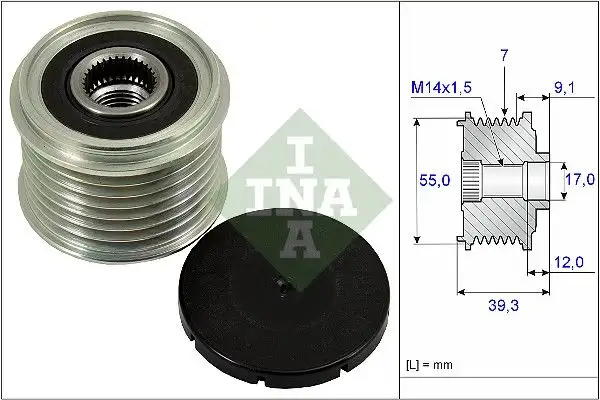 INA 535026010 Alternatör Kasnağı 3140067J00000 resmi