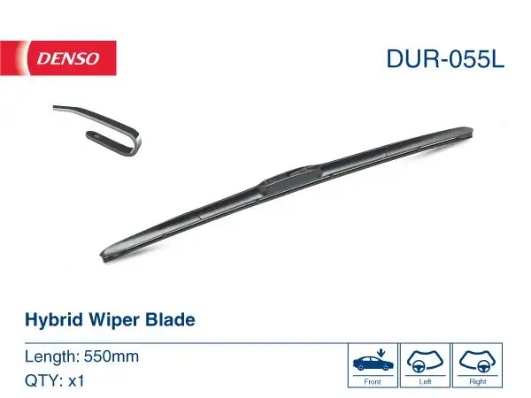 DENSO DUR055L Silecek Süpürgesi (Tek) resmi