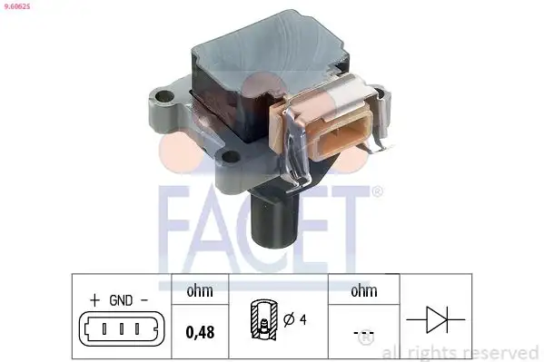 FACET 9.6062S Bobin resmi