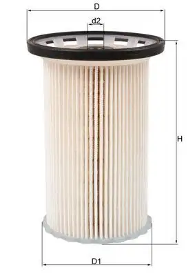MAHLE KX342 Yakıt Filtresi resmi