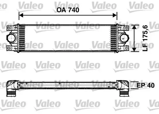 VALEO 817637 Turbo Radyatörü resmi