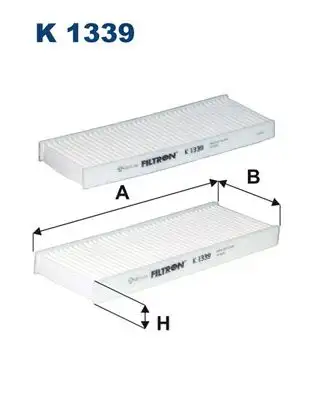 FILTRON K1339-2X Polen Filtresi 9814237680 resmi